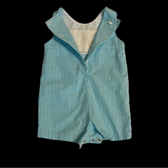 Petit Ami Blue Gingham
2 pc Smocked Romper Baby Boy sz 3mo
Easter Bunny - Picture 11 of 14